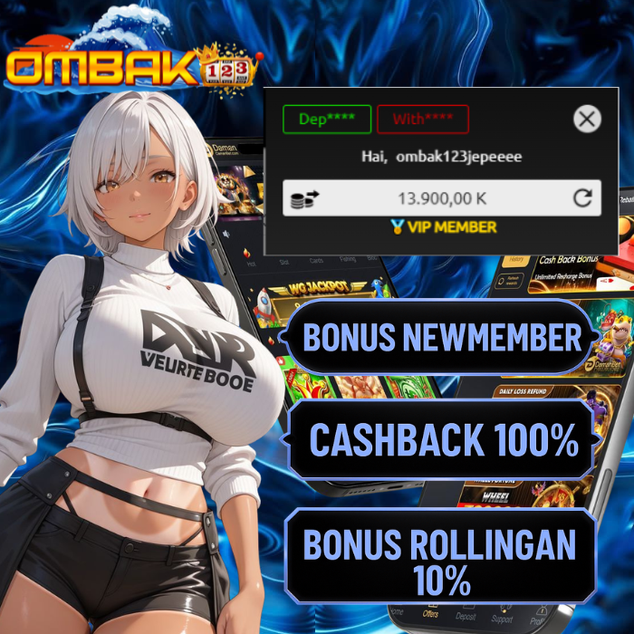OMBAK123: Slot Receh Menang Maxwin Terpercaya Hari Ini